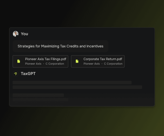 TaxGPT Document Analysis