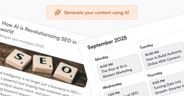 Opinly content generation and scheduler