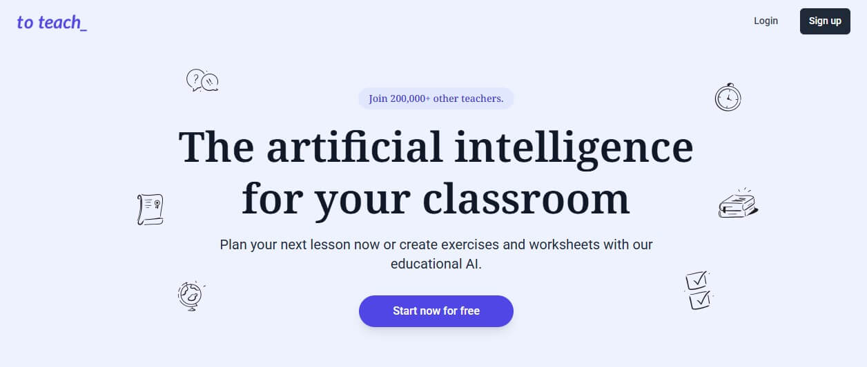 to teach Homepage