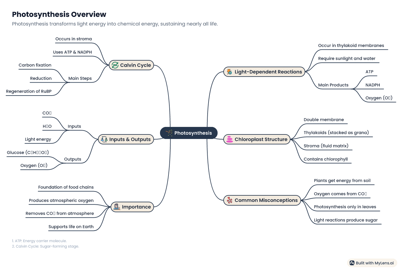 MyLens Photosynthesis Overview