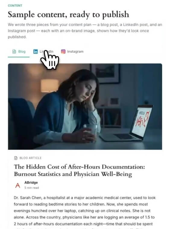 Parallel AI Ready to Publish Content