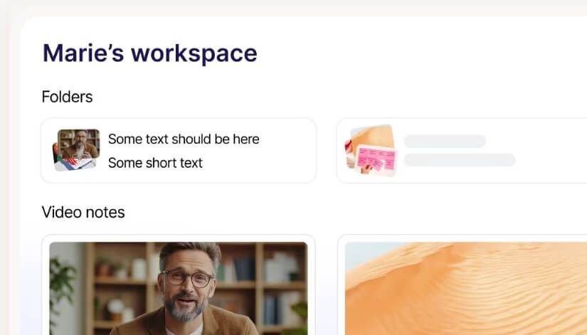 Saima dedicated workspace