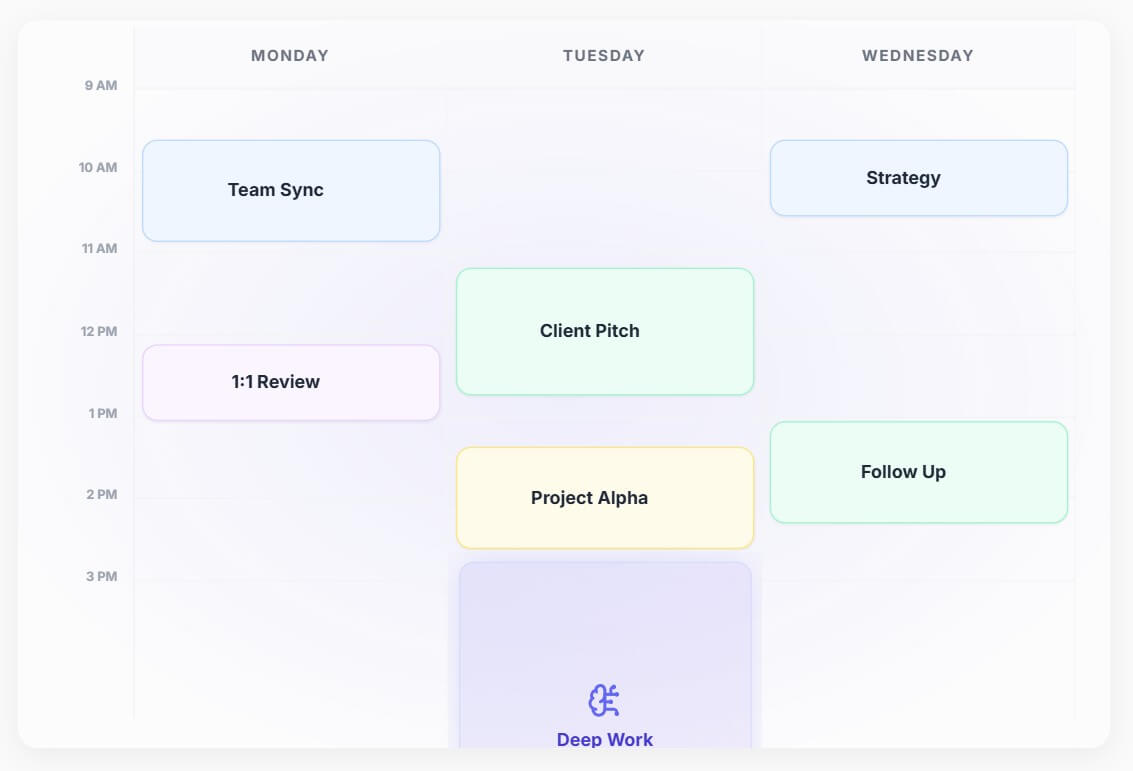 CalendHub auto schedule