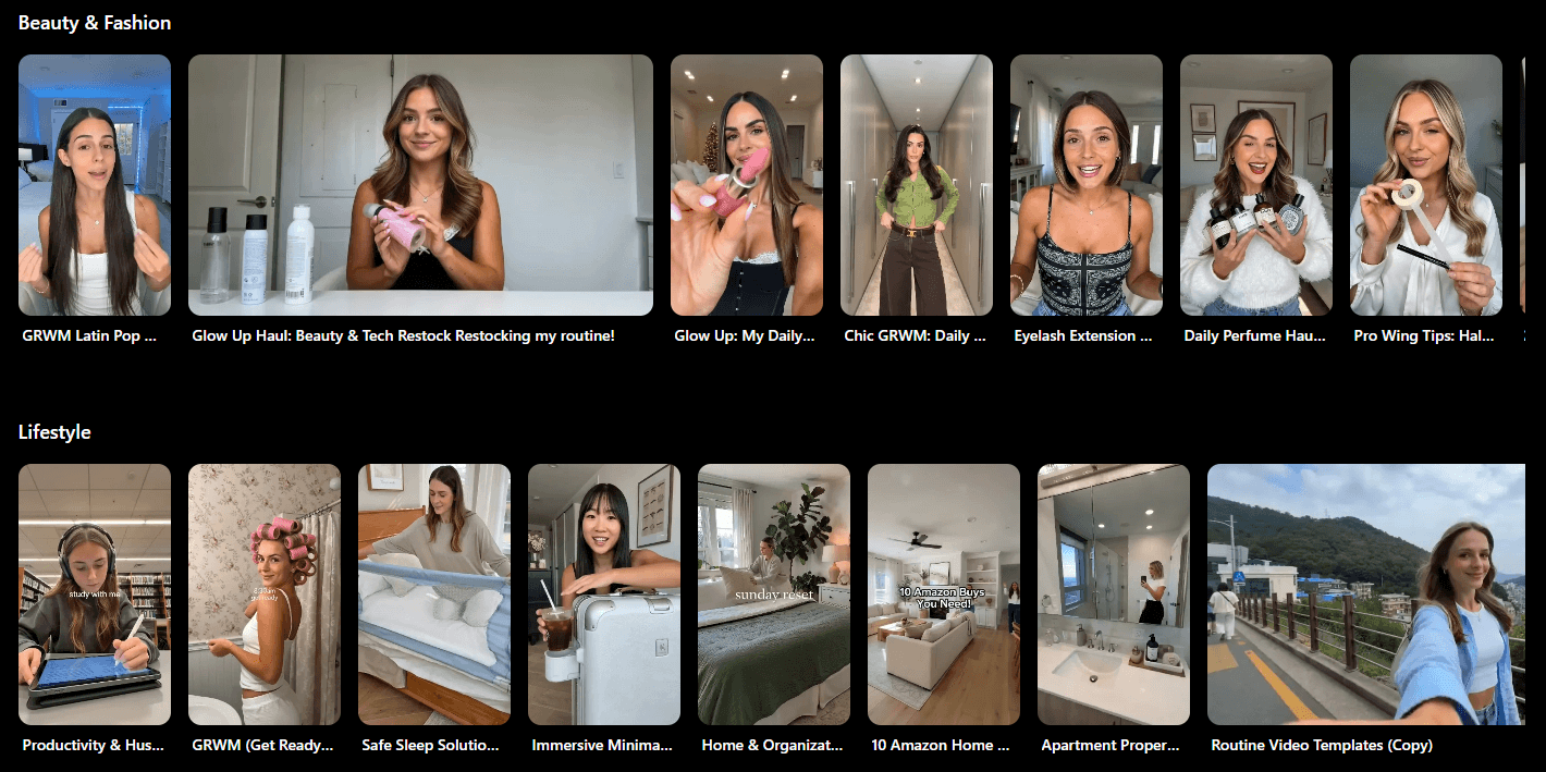 Topview.ai UGC Video Templates