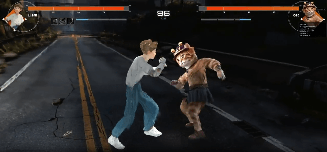 Viggle 3D Fight Motion Preview