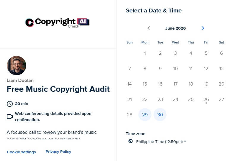 Copyright Check AI free audit and risk assessment
