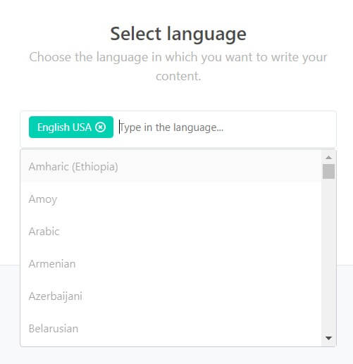 Copymate multilingual content support